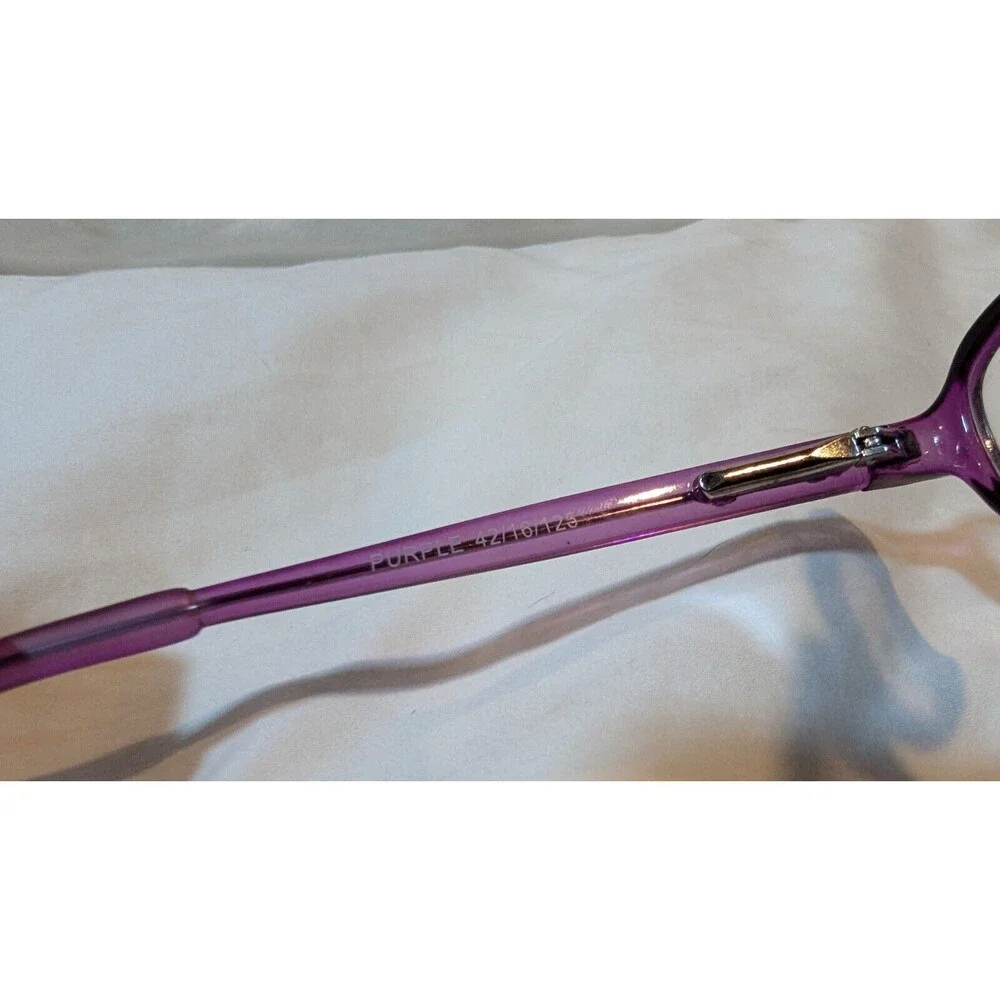 Kids Modern Optical Wiggle Purple Eyeglass Frame Only